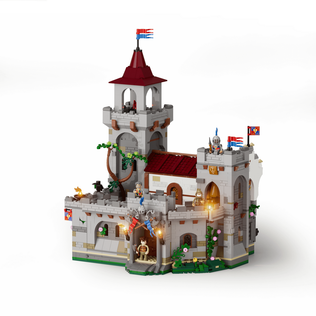 Lumibricks Medieval Guard Post, vue 3