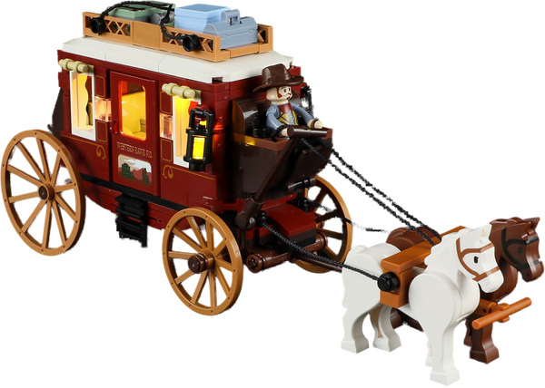 Lumibricks Western Stagecoach