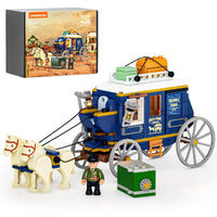 Détail - Lumibricks - Treasure Stagecoach / The Old West