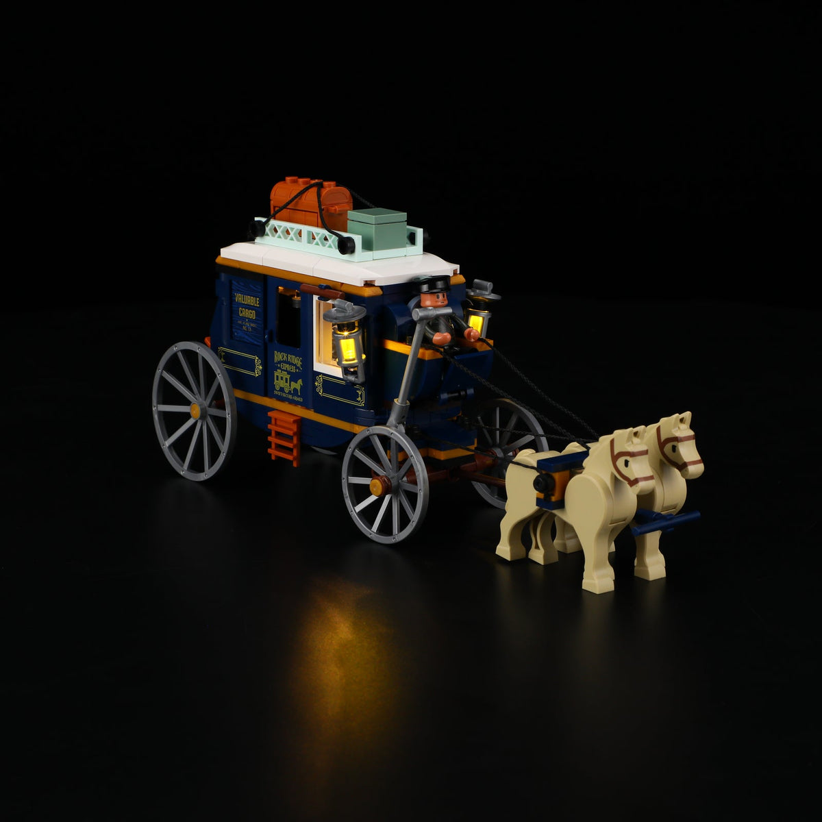 Lumibricks Treasure Stagecoach, vue 5
