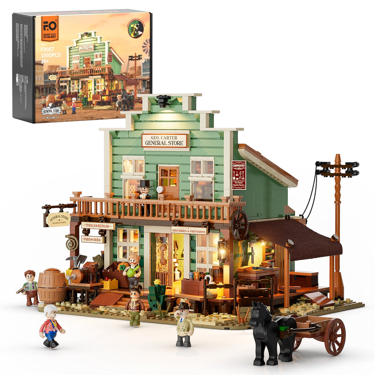 Lumibricks Old West General Store, vue 2