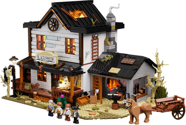 Lumibricks Old West Blacksmith