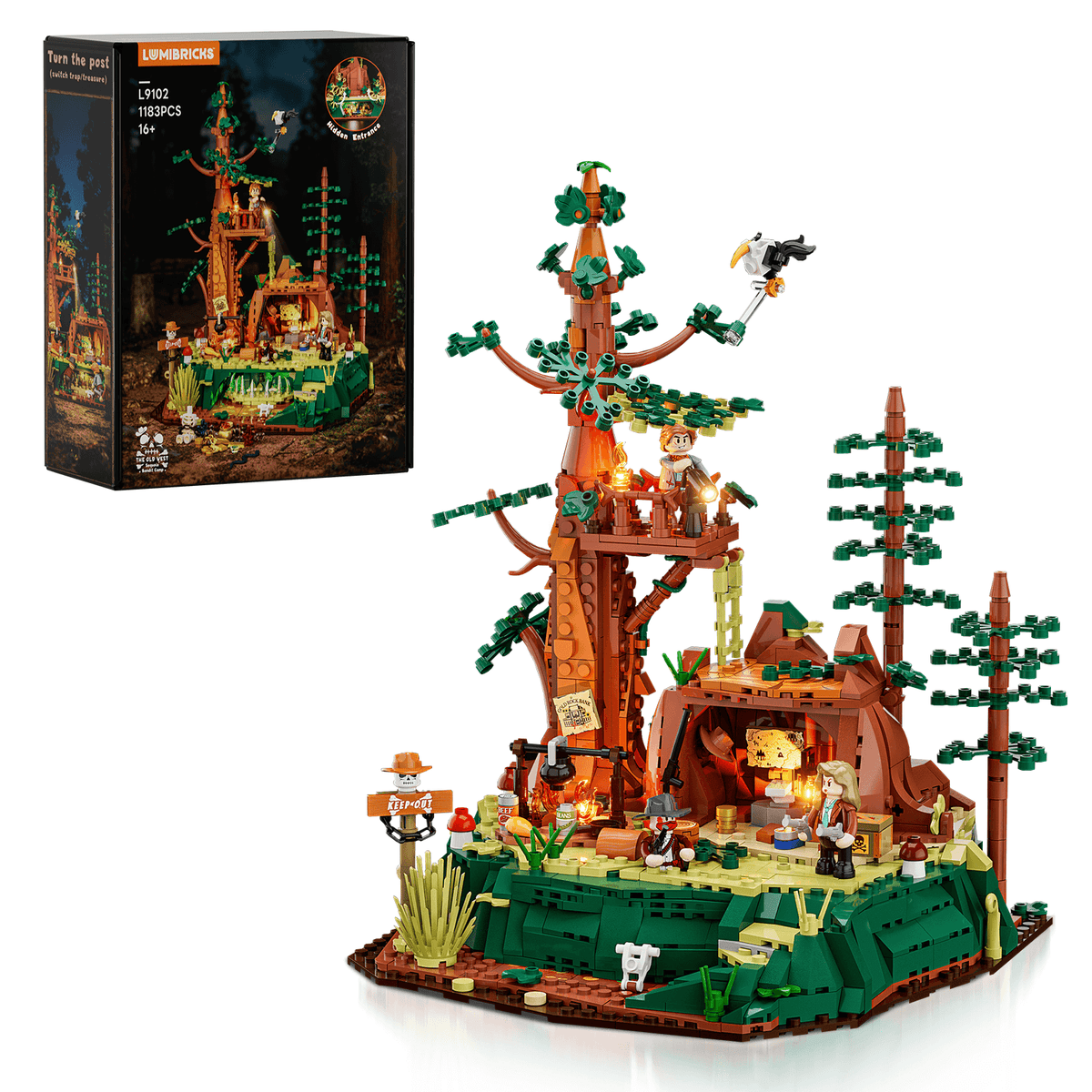 Lumibricks Sequoia Bandit Camp, vue 3