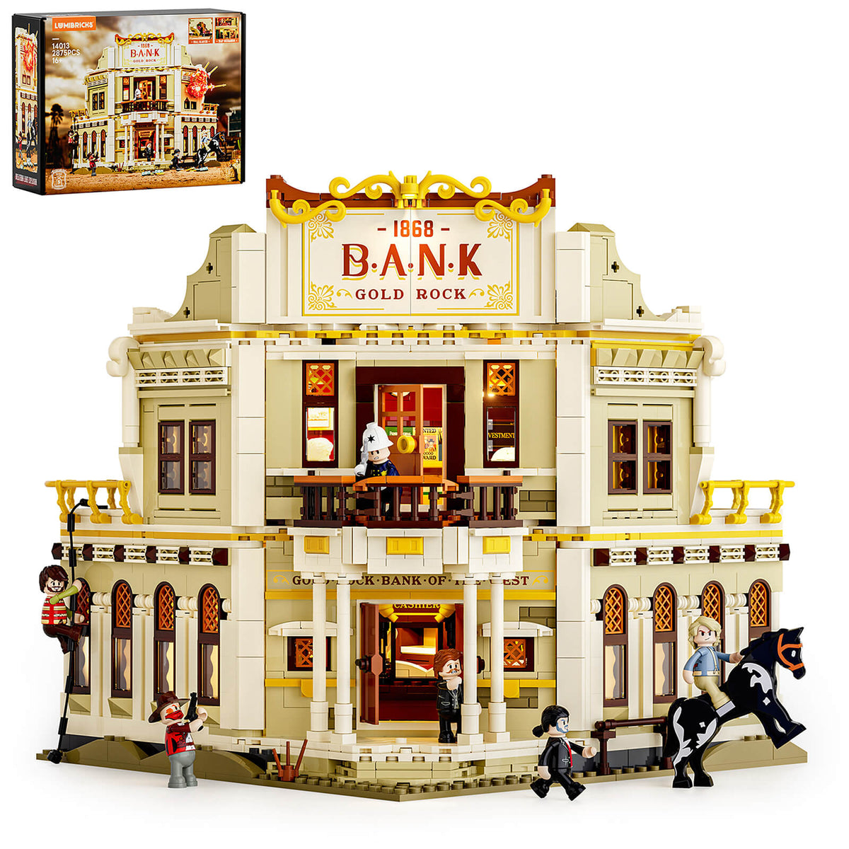 Lumibricks Western Bank Heist, vue 3