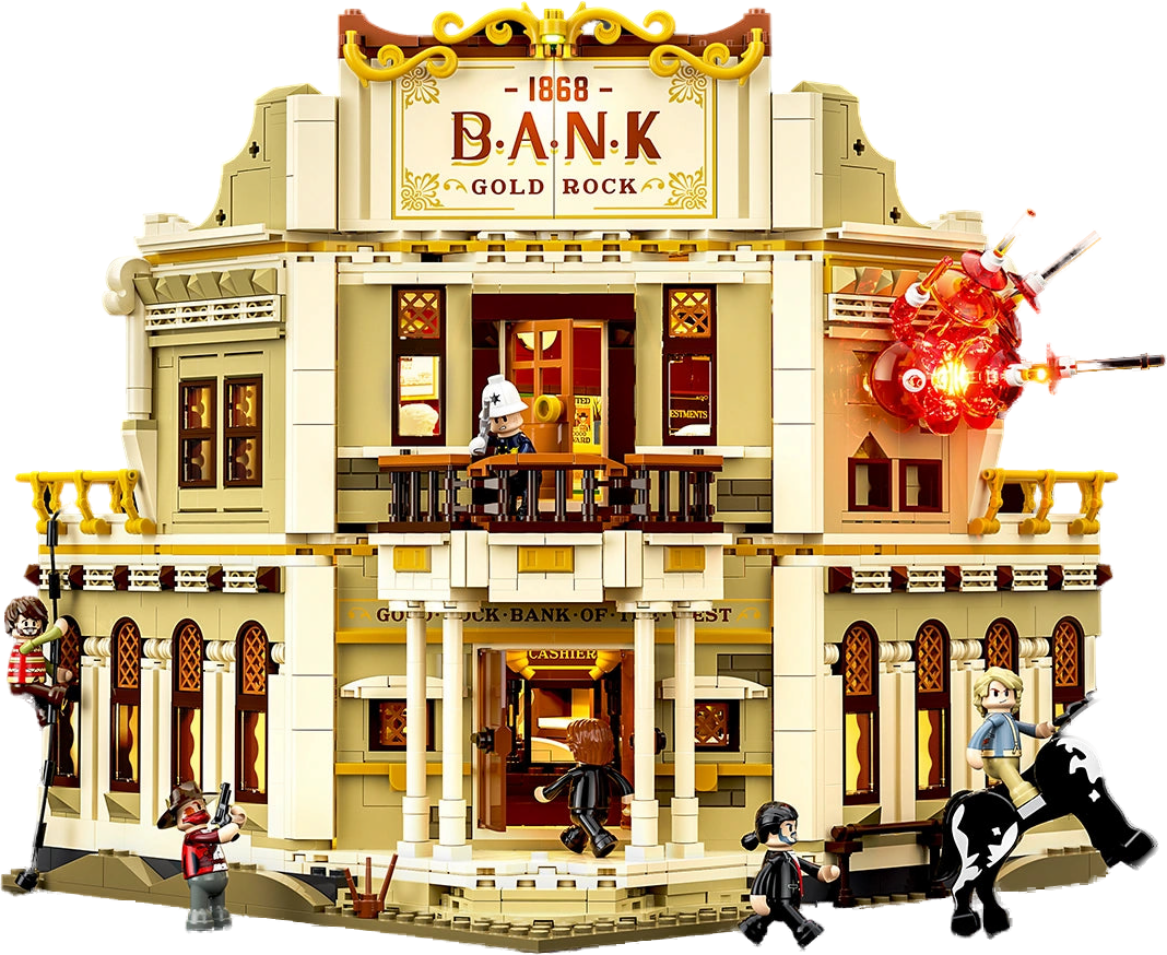 Lumibricks Western Bank Heist