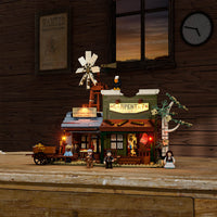 Détail - Lumibricks - Western Carpentry Workshop / The Old West