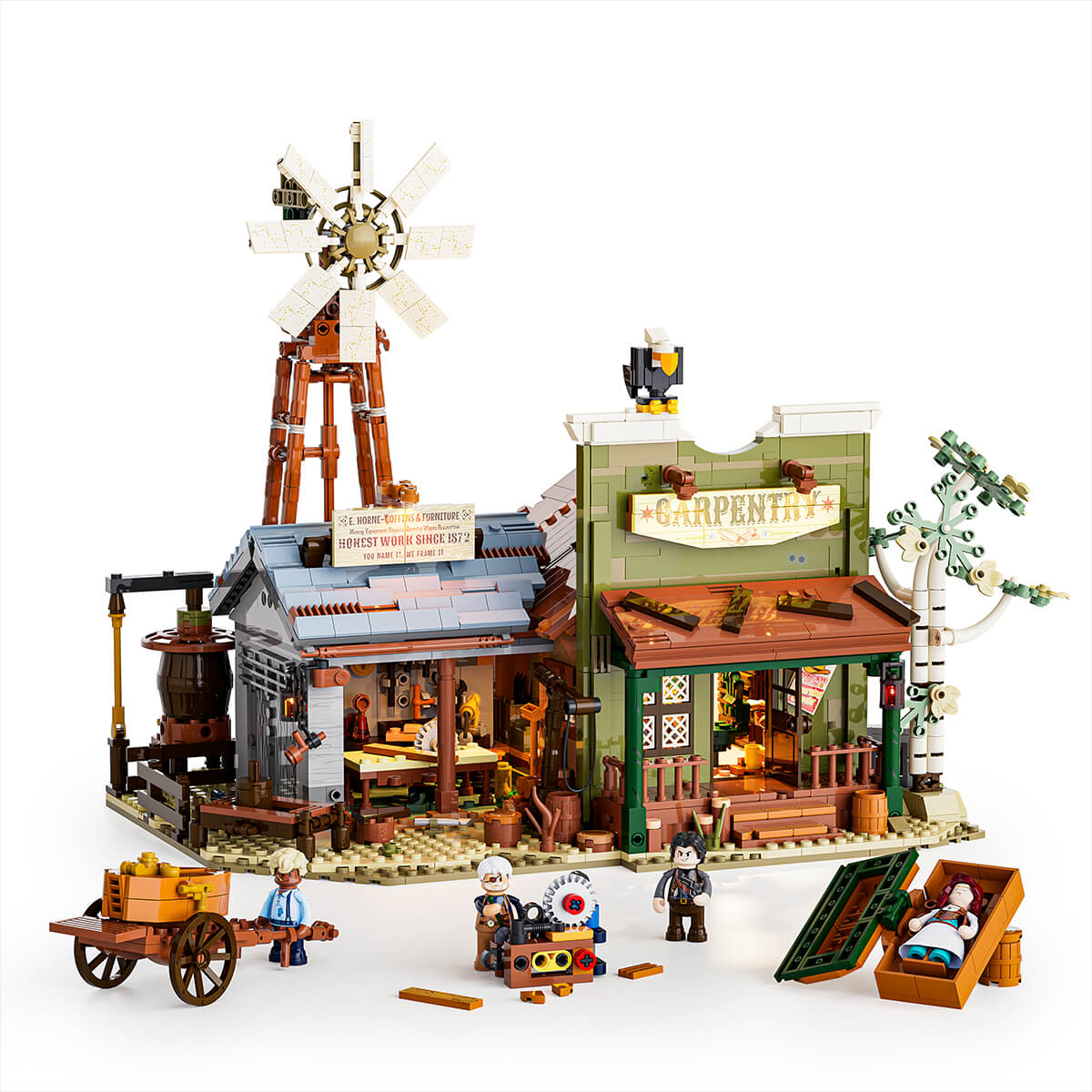 Lumibricks Western Carpentry Workshop, vue 4