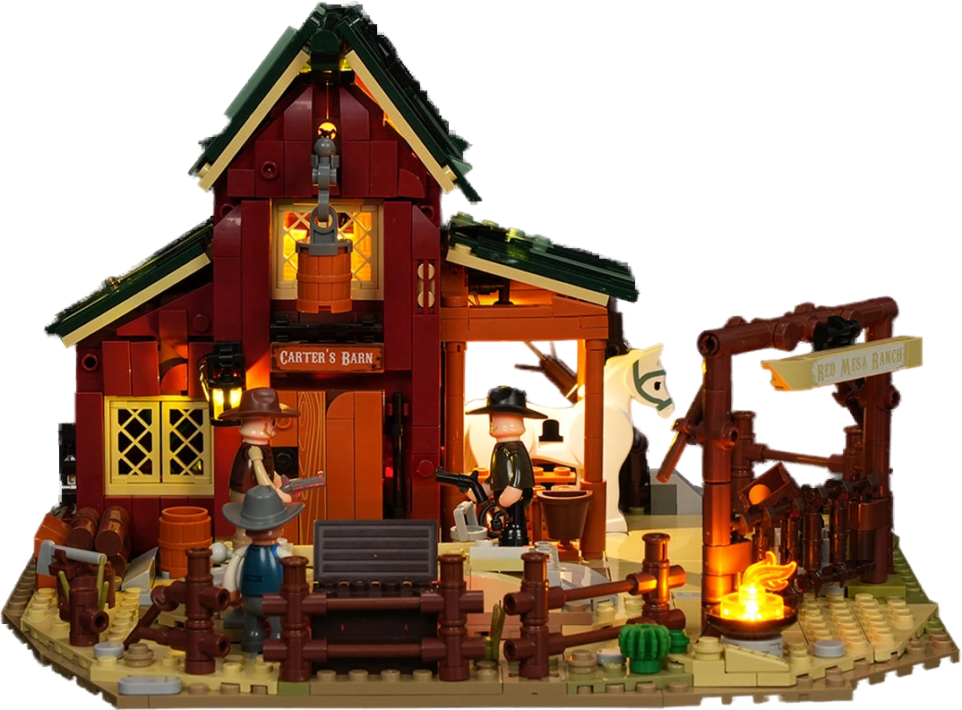 Lumibricks Wild West Ranch Duel