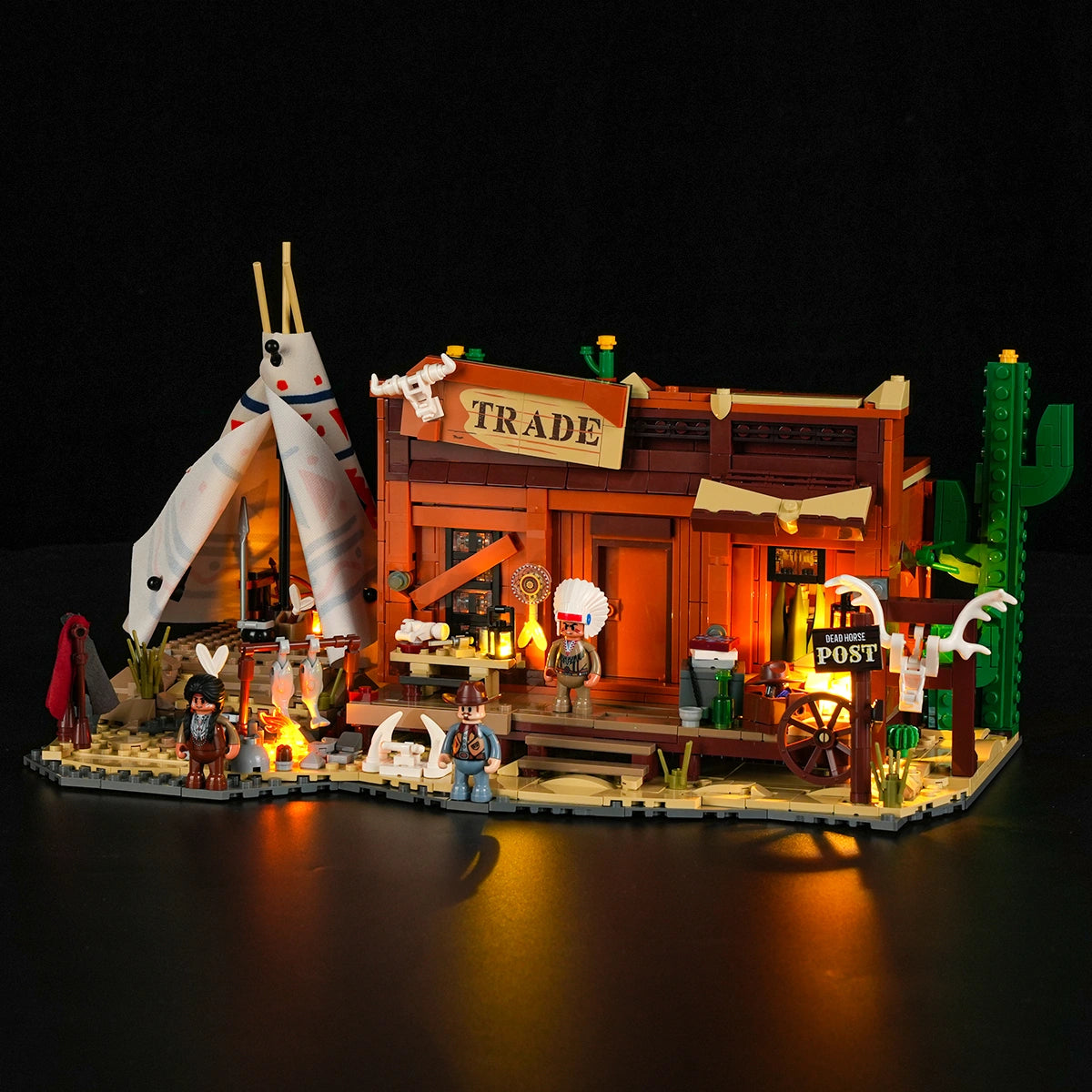 Lumibricks Western Fur Trading Post, vue 4