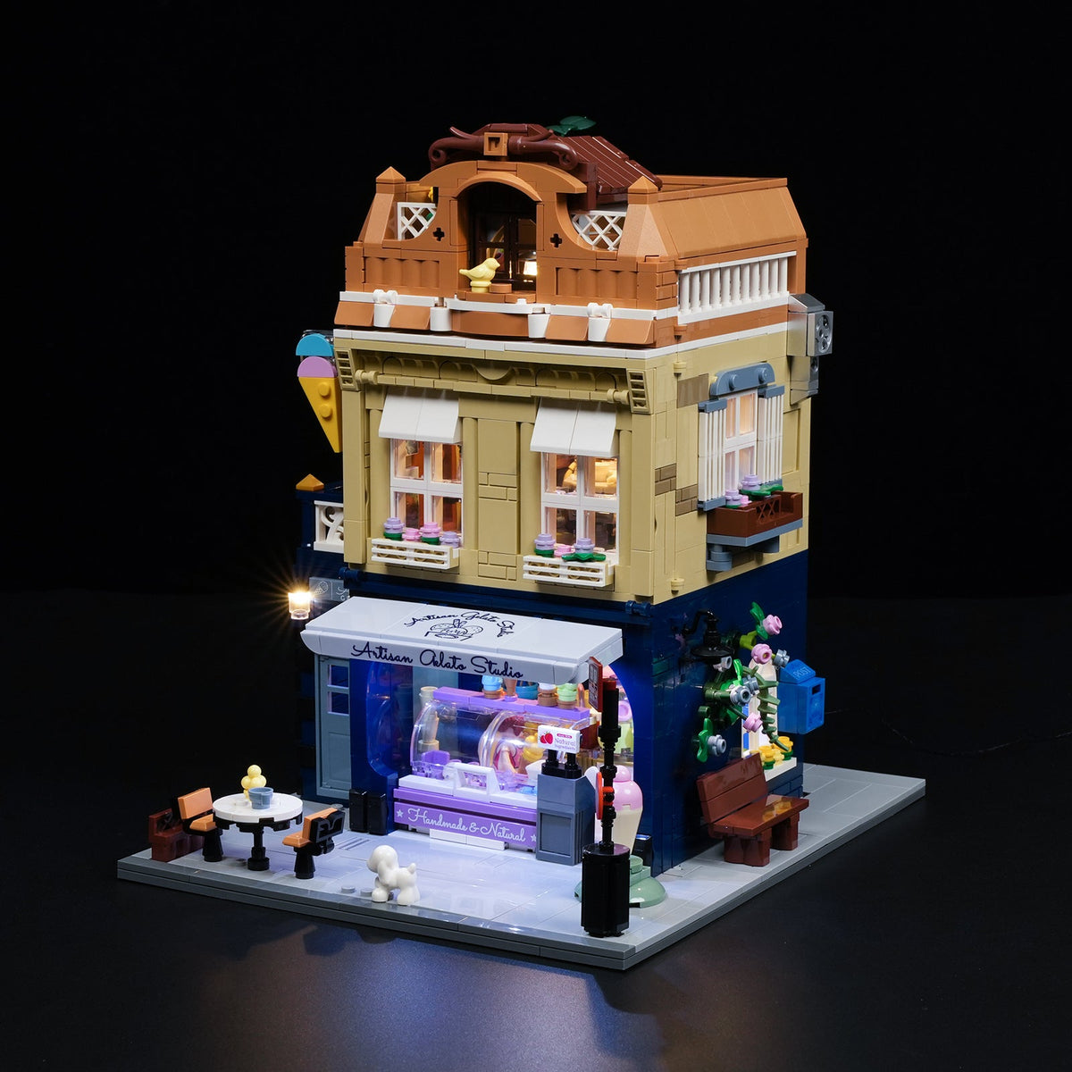 Lumibricks Gelato Store, vue 4