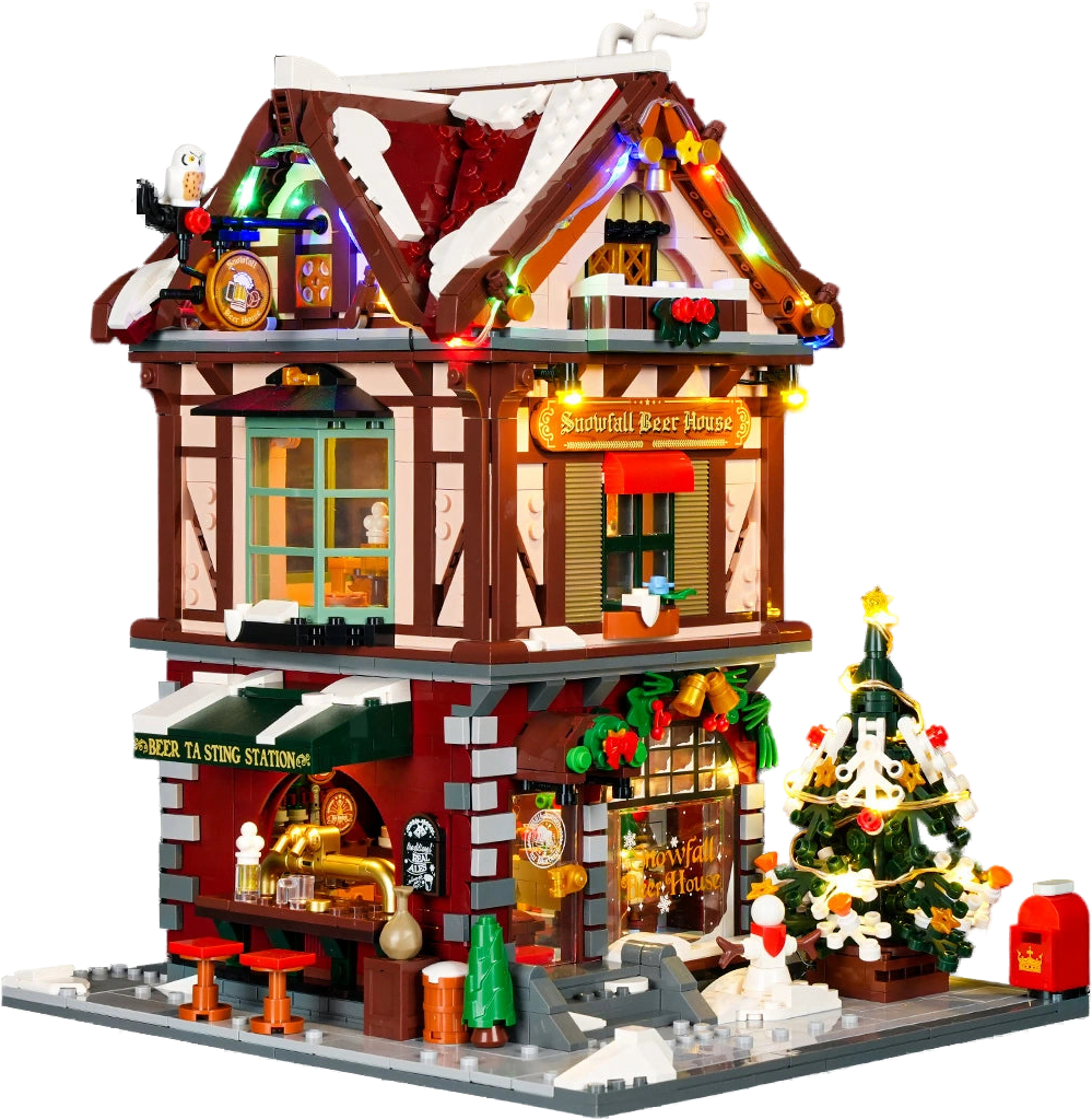 Lumibricks Christmas Pub