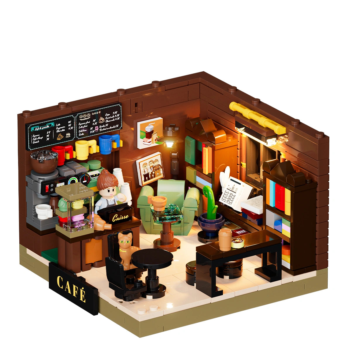 Lumibricks Book-Cafe Box, vue 4
