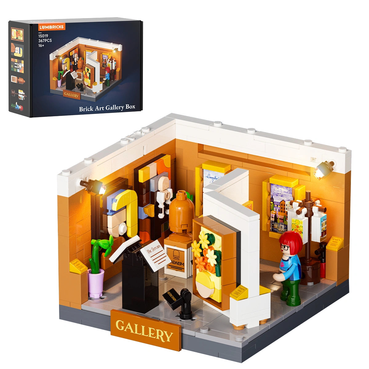 Lumibricks Brick Art Gallery Box, vue 5