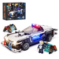 Détail - Lumibricks - Police Patrol Car / Cyberpunk Neoncity