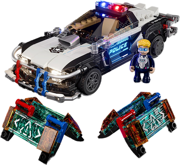 Lumibricks Police Patrol Car