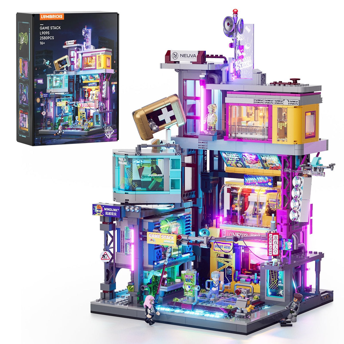 Lumibricks Game Stack, vue 4
