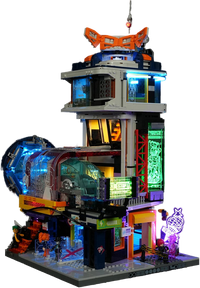 Fermé - Lumibricks - Floating Train Station / Cyberpunk Neoncity
