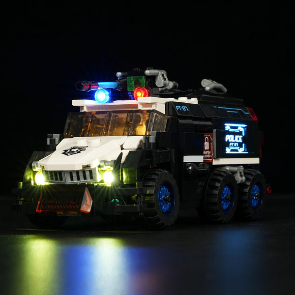 Lumibricks Police Urban Convoy, vue 2