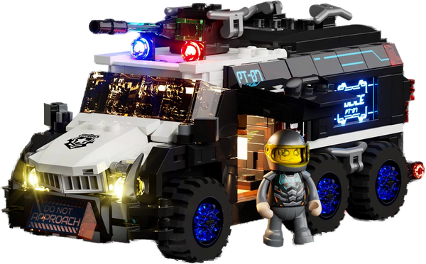 Lumibricks Police Urban Convoy