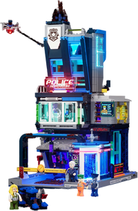 Fermé - Lumibricks - Cyberpunk Police HQ / Cyberpunk Neoncity