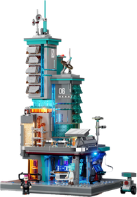 Fermé - Lumibricks - Neon Tech Station / Cyberpunk Neoncity