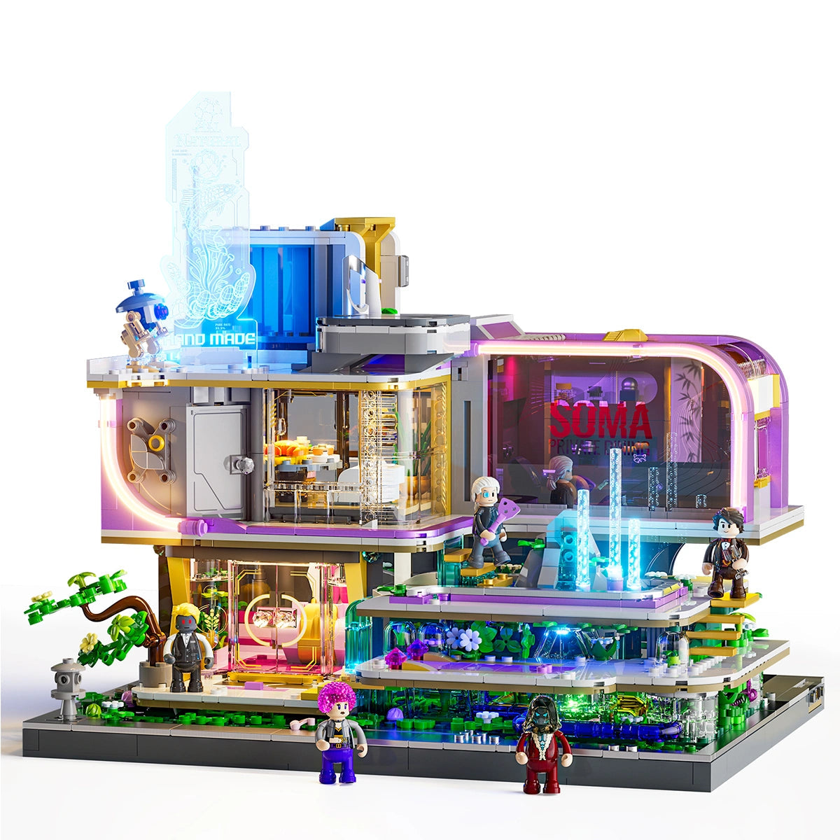 Lumibricks Neon Elite Lounge, vue 4