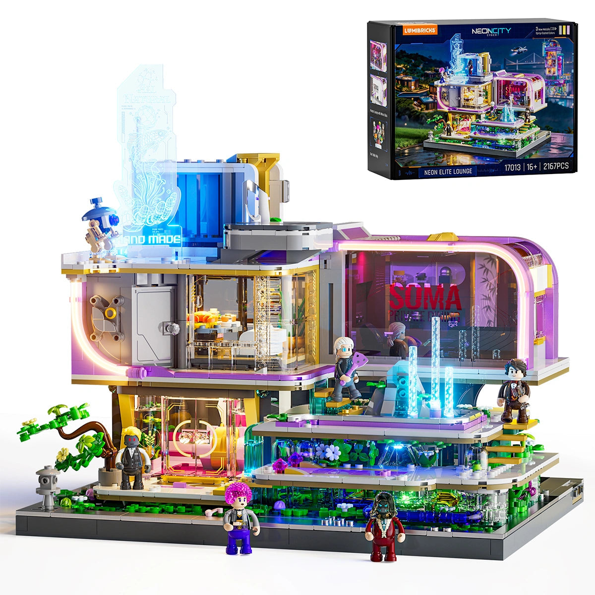 Lumibricks Neon Elite Lounge, vue 5