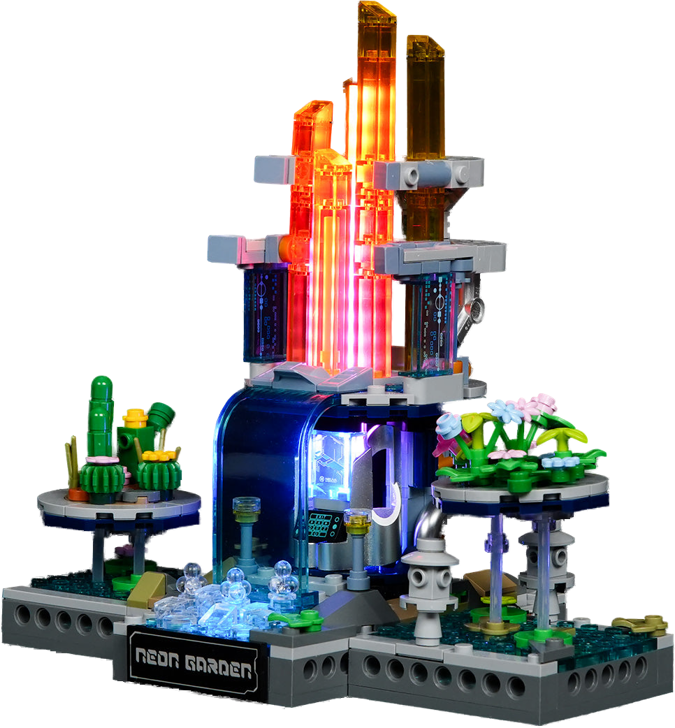 Lumibricks Neon Garden
