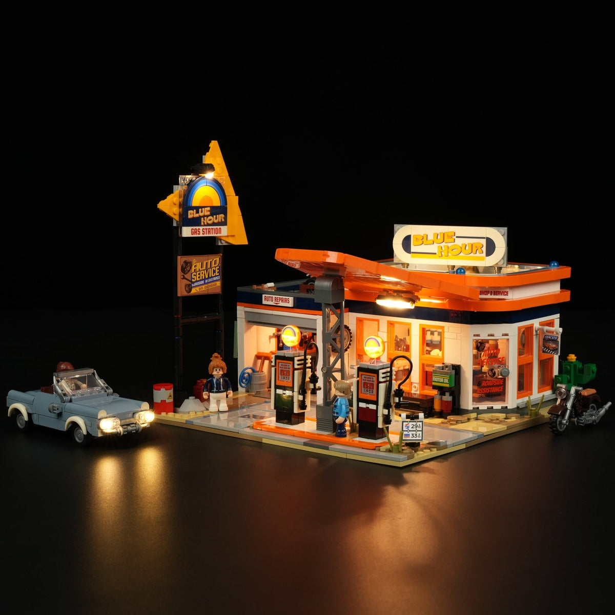 Lumibricks Gas Station, vue 3