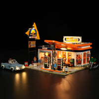 Détail - Lumibricks - Gas Station / Road Trip