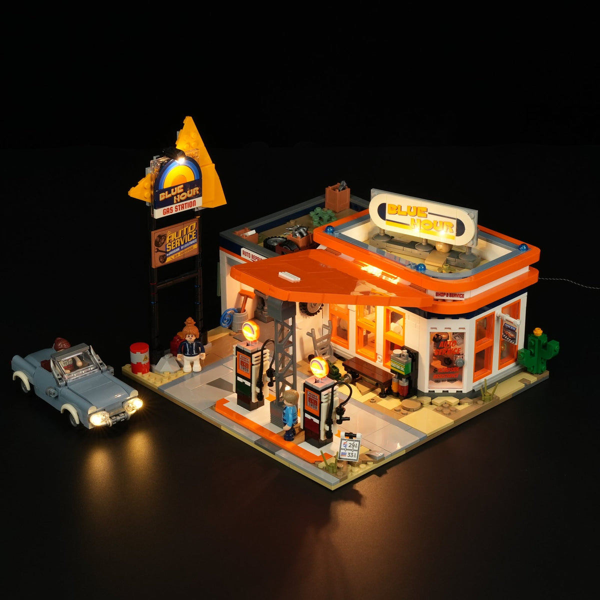 Lumibricks Gas Station, vue 4