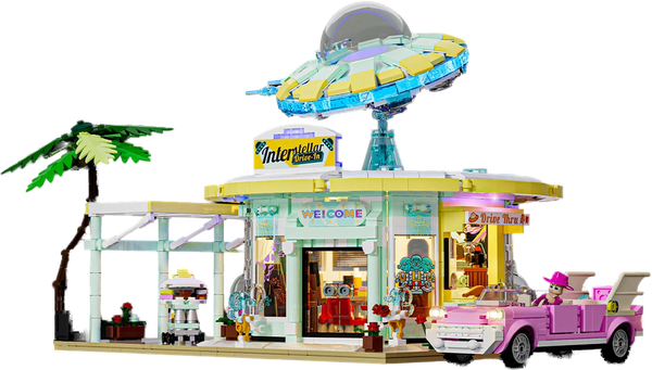 Lumibricks Interstellar Drive-In