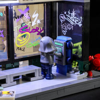 Vue 4 - Lumibricks - Graffiti Bus Stop / Street Fusion