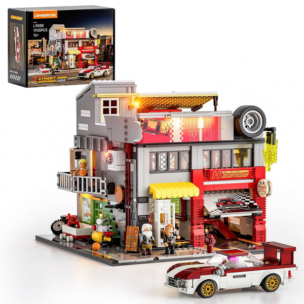 Lumibricks Street Mod Garage, vue 2