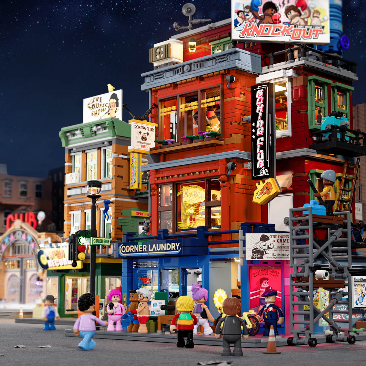 Lumibricks Boxing Club, vue 4