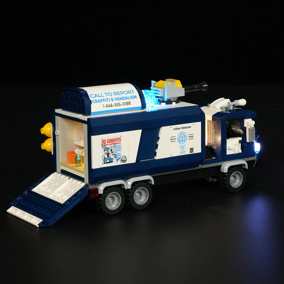 Lumibricks Cleaning Squad, vue 3