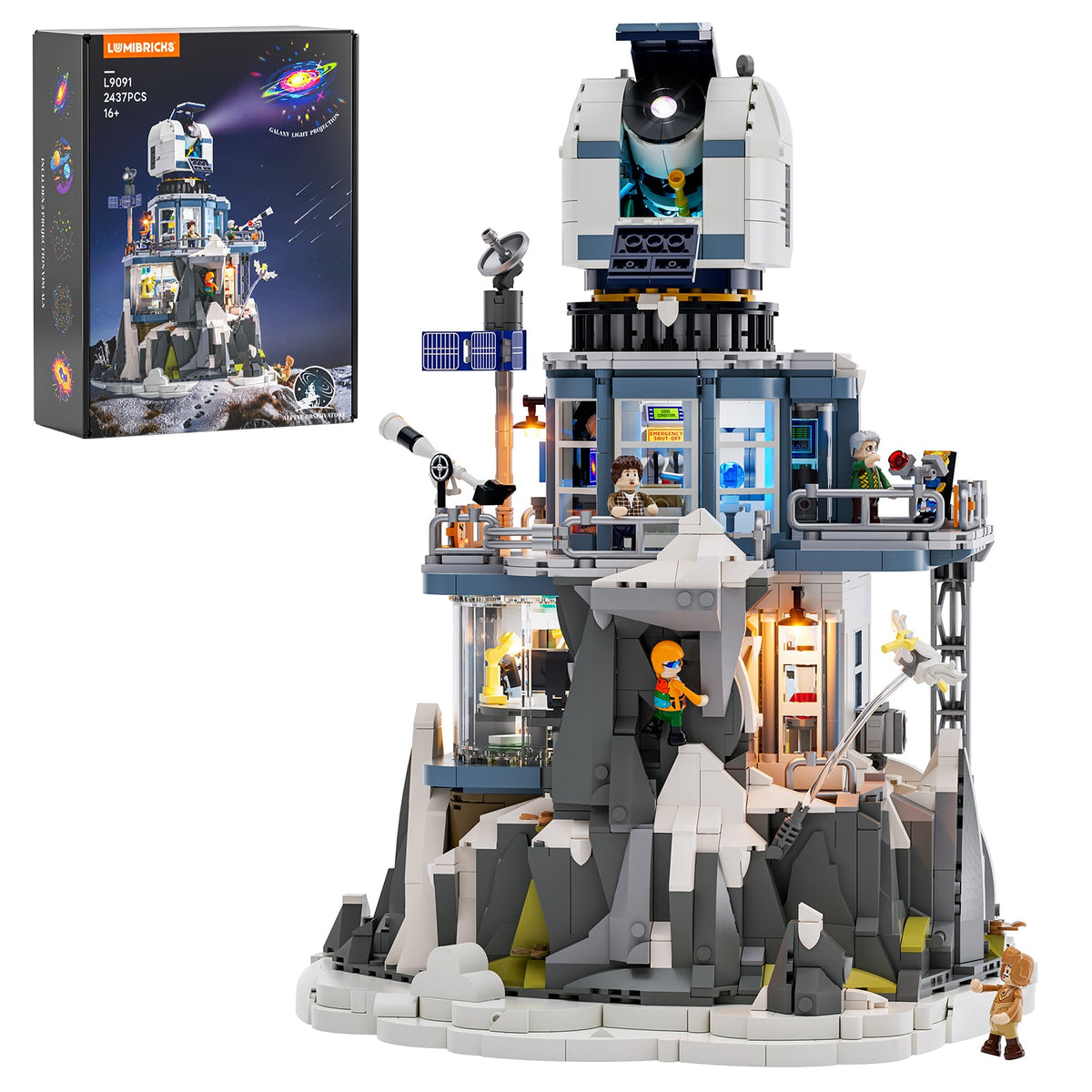 Lumibricks Alpine Observatory, vue 2