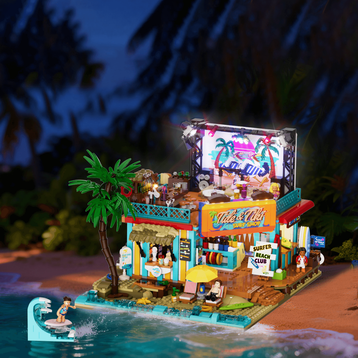 Lumibricks Surf Shop, vue 2