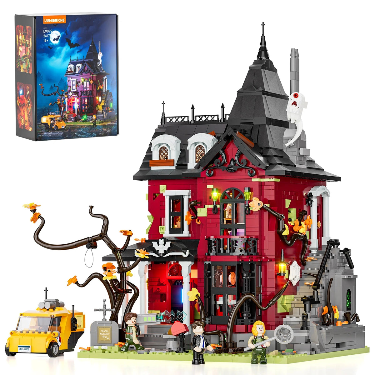 Lumibricks Midnight Haunted Mansion, vue 3
