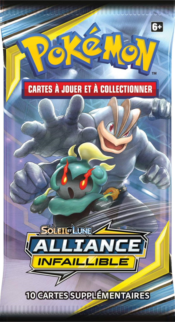 Booster Pokémon Alliance Infaillible illustration Marshadow Mackogneur, scellé français