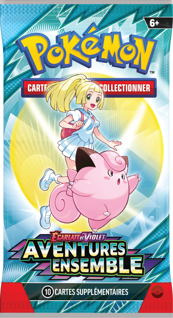 Booster Pokémon Aventures Ensemble illustration Mélofée de Lilie, scellé français