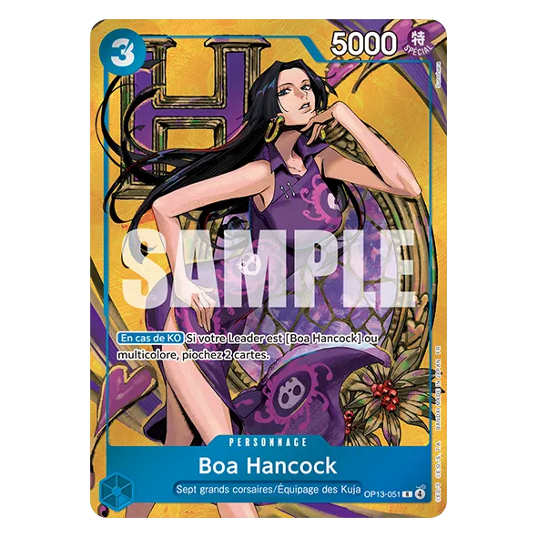 Mini Case Set Boa Hancock V1 TS-03 One Piece Card Game