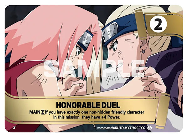 Duel d'Honneur —  (Naruto Mythos MSS 03)