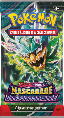 Booster Mascarade Crépusculaire illustration Ogerpon