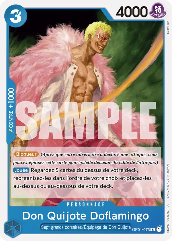 OP01-073 - Don Quijote Doflamingo — Carte One Piece ST17