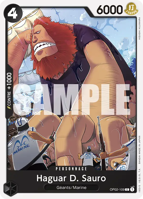 OP02-109 - Haguar D. Sauro