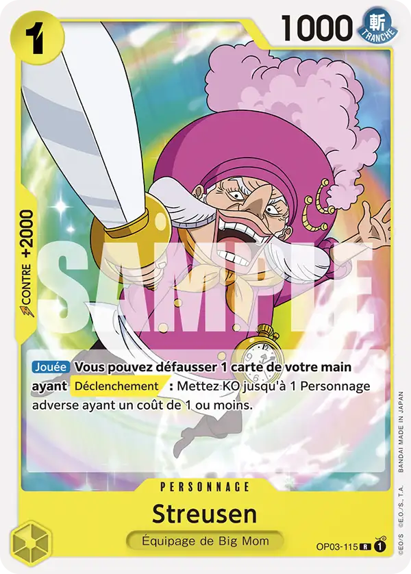 OP03-115 - Streusen — Carte One Piece ST20