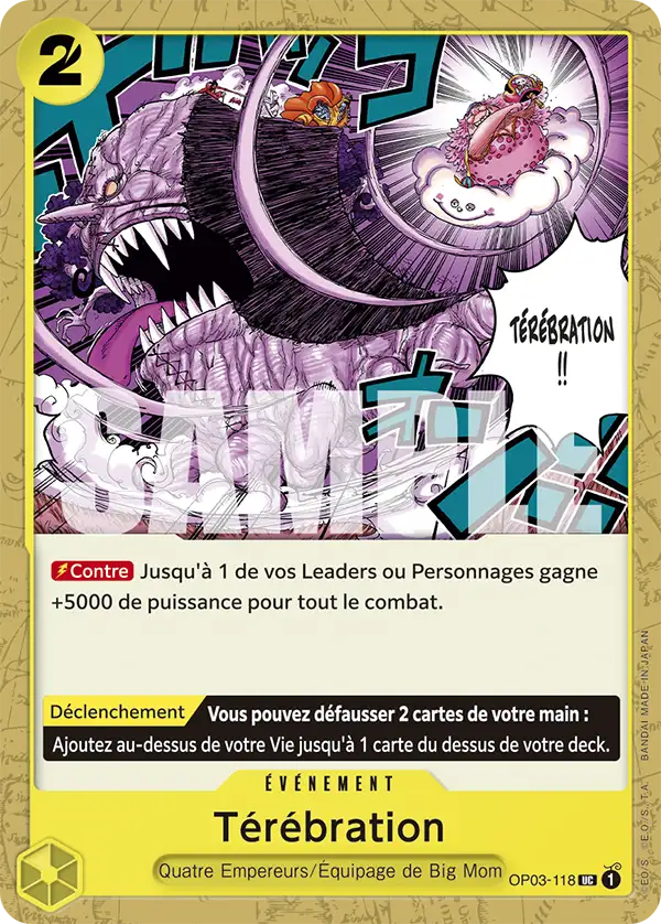 OP03-118 - Térébration — Carte One Piece ST20