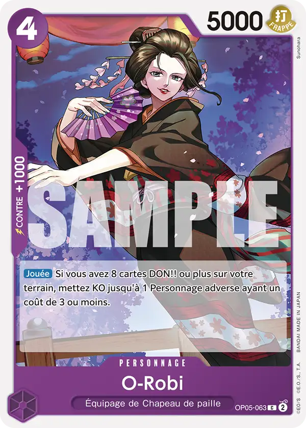 OP05-063 - O-Robi — Carte One Piece ST18