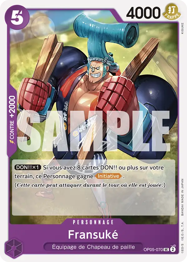 OP05-070 - Fransuké — Carte One Piece ST18